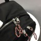 Replica Zaino Buris Nevis grande dettaglio logo Burberry