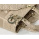 Replica Borsa a spalla ricamata Christian Dior Medium Lady D-Lite albicocca Replica Borsa a spalla ricamata Christian Dior Medium Lady D-Lite albicocca