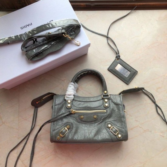 Replica Balenciaga 295S Classic Mini City Gold