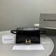 Replica Balenciaga Hourglass Beltbag Nero