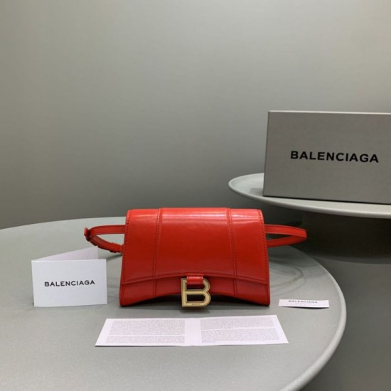 Replica Balenciaga Hourglass Beltbag Rosa