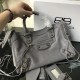 Replica Borsa Balenciaga Classic Metallic Edge City agnello grigia