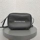 Replica Borsa per fotocamera piccola Balenciaga Everyday liscia vitello nera