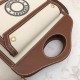 Replica Borsa logo Burberry tasca in tela con marrone