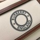 Replica Borsa logo Burberry tasca in tela con marrone