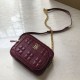 Replica Burberry Borsa per fotocamera trapuntata piccola Claret