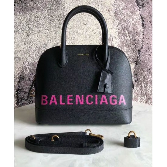 Replica Borsa a tracolla Balenciaga Ville Peachblow