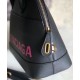 Replica Borsa a tracolla Balenciaga Ville Peachblow