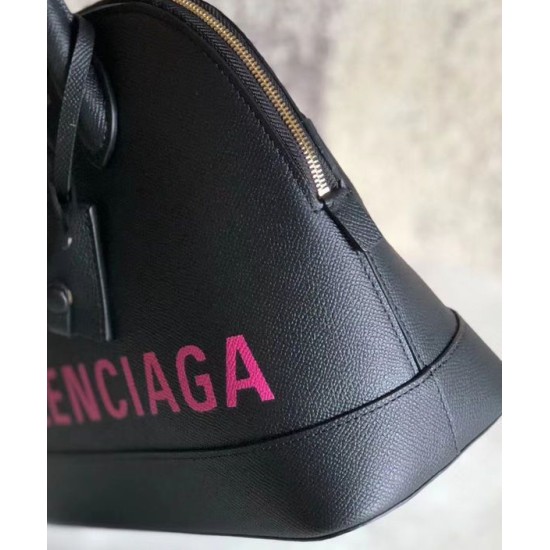 Replica Borsa a tracolla Balenciaga Ville Peachblow