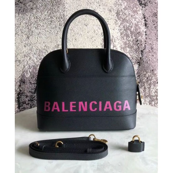Replica Borsa a tracolla Balenciaga Ville Peachblow