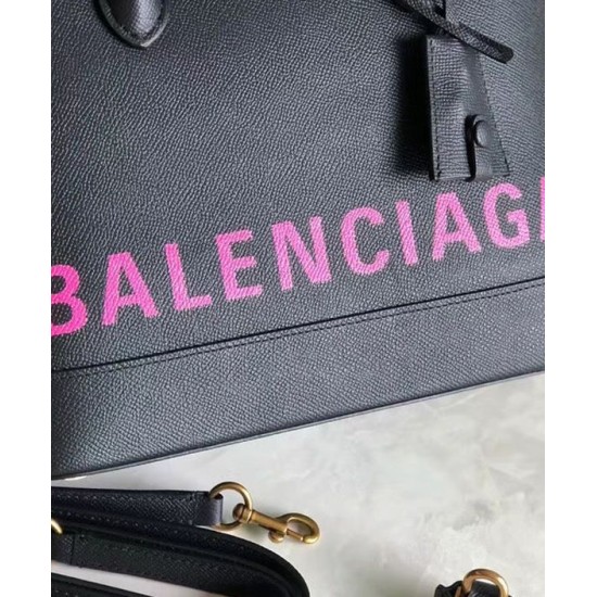 Replica Borsa a tracolla Balenciaga Ville Peachblow