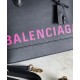 Replica Borsa a tracolla Balenciaga Ville Peachblow
