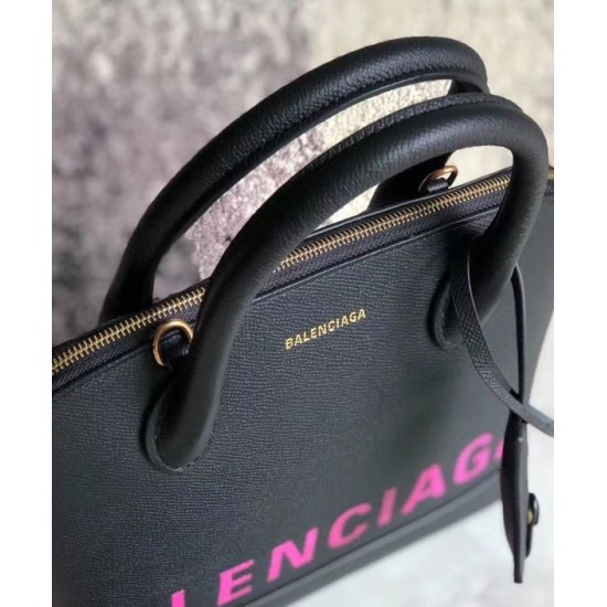 Replica Borsa a tracolla Balenciaga Ville Peachblow