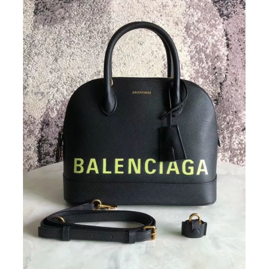 Replica Borsa a tracolla Balenciaga Ville Giallo