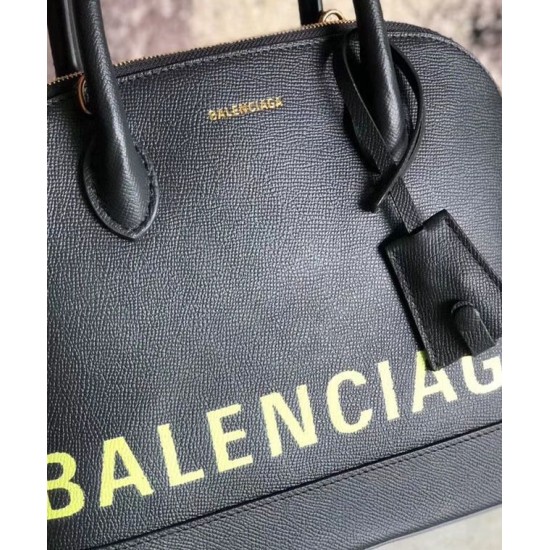 Replica Borsa a tracolla Balenciaga Ville Giallo