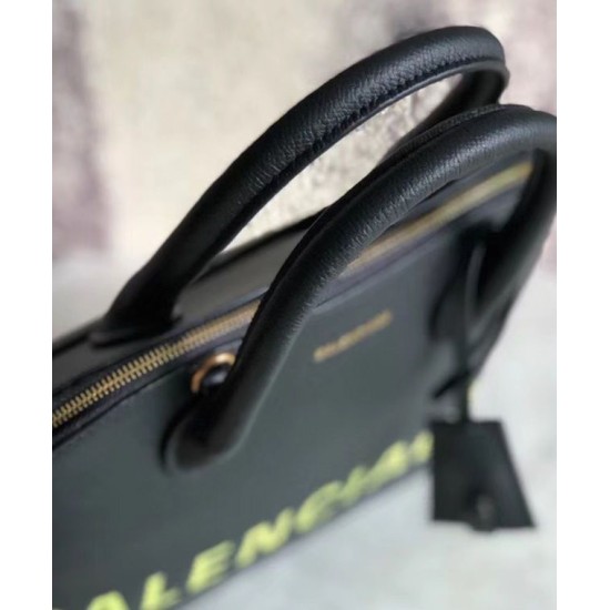 Replica Borsa a tracolla Balenciaga Ville Giallo