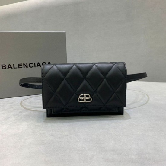 Replica Marsupio Balenciaga Sharp XS nero