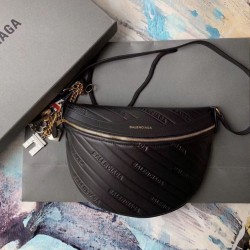 Replica Marsupio Balenciaga Souvenirs ultra piccolo nero