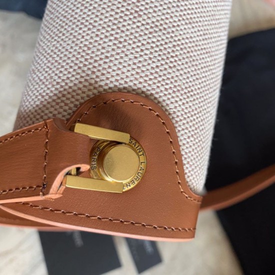 Replica Borsa in pelle liscia YSL Saint Laurent Carre