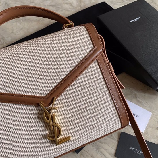 Replica Borsa con manico medio Yand Saint Laurent Cassandra