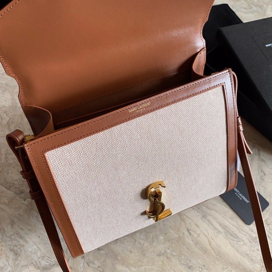 Replica Borsa con manico medio Yand Saint Laurent Cassandra