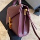 Replica Claret borsa media Yand Saint Laurent Cassandra