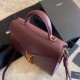 Replica Claret borsa media Yand Saint Laurent Cassandra