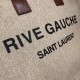 Replica Borsa tote YSL Saint Laurent Rive Gauche grigia