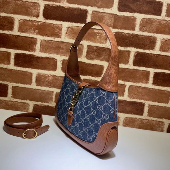 Replica Borsa a tracolla Jackie 1961 piccola 636706 Marrone