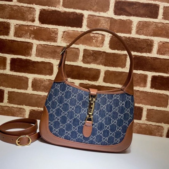 Replica Borsa a tracolla Jackie 1961 piccola 636706 Marrone