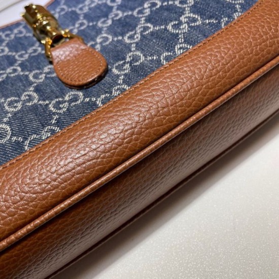 Replica Borsa a tracolla Jackie 1961 piccola 636706 Marrone