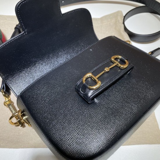 Replica Horsebit 1955 Mini Borsa 658574 Nera