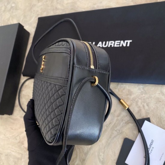 Replica Borsa fotografica YSL Saint Laurent Victoire nera Replica Borsa fotografica YSL Saint Laurent Victoire nera