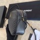 Replica Borsa fotografica YSL Saint Laurent Victoire nera Replica Borsa fotografica YSL Saint Laurent Victoire nera