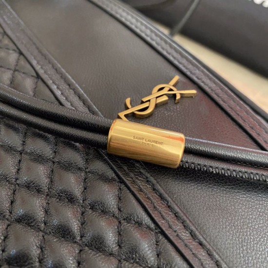 Replica Borsa fotografica YSL Saint Laurent Victoire nera Replica Borsa fotografica YSL Saint Laurent Victoire nera