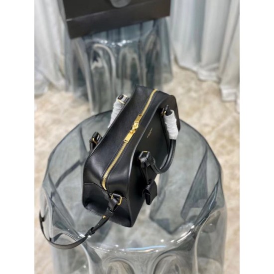 Replica YSL Saint Laurent Lock Borsone per bebè Nero