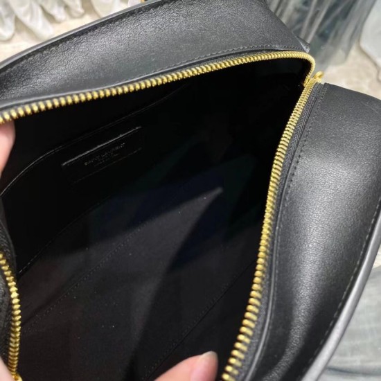 Replica YSL Saint Laurent Lock Borsone per bebè Nero