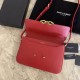 Replica YSL Saint Laurent Le Maillon Satchel Bag Rosso Replica YSL Saint Laurent Le Maillon Satchel Bag Rosso