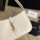 Replica Borsa hobo YSL Saint Laurent Bianco