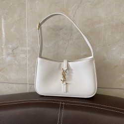 Replica Borsa hobo YSL Saint Laurent Bianco
