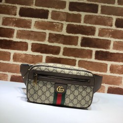 Replica Marsupio Ophidia GG 574796 Marrone
