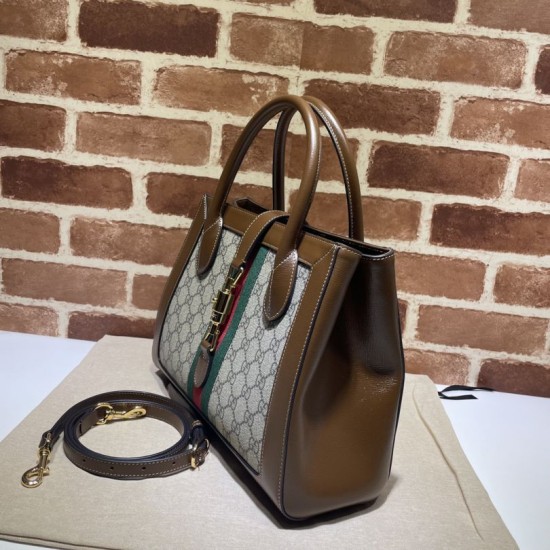 Replica Jackie 1961 Borsa tote media 649016 Marrone Replica Jackie 1961 Borsa tote media 649016 Marrone