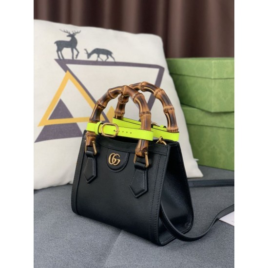 Replica Diana Mini Tote Bag ‎655661 Nero