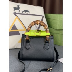 Replica Diana Mini Tote Bag ‎655661 Nero