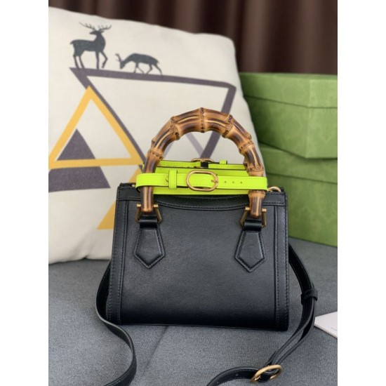 Replica Diana Mini Tote Bag ‎655661 Nero