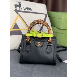 Replica Diana Mini Tote Bag ‎655661 Nero