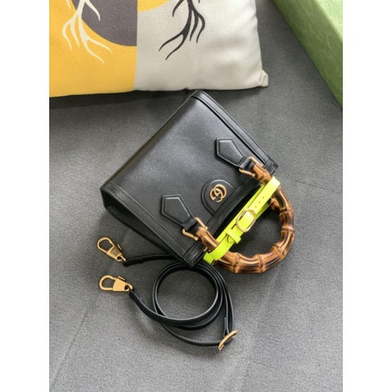 Replica Diana Mini Tote Bag ‎655661 Nero