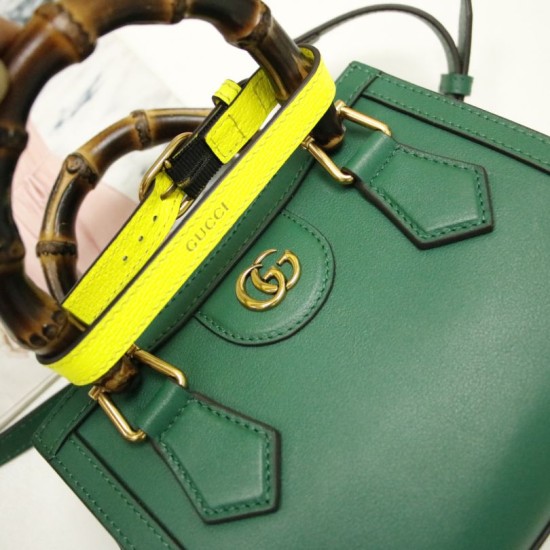 Replica Diana Mini Tote Bag ‎655661 Verde