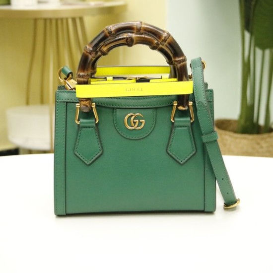 Replica Diana Mini Tote Bag ‎655661 Verde
