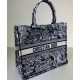 Replica Christian Dior Book Tote blu scuro